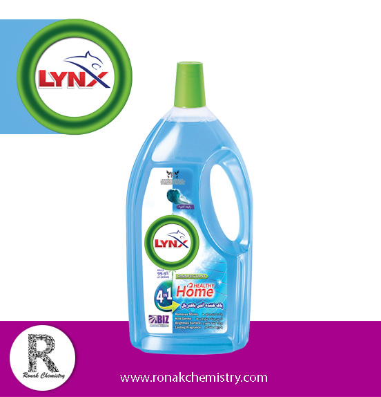 Antibacterial surface cleaner with aqua scent