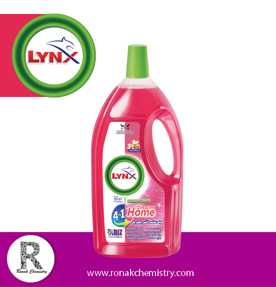 Lynx antibacterial surface cleaner with jasmine flower scent