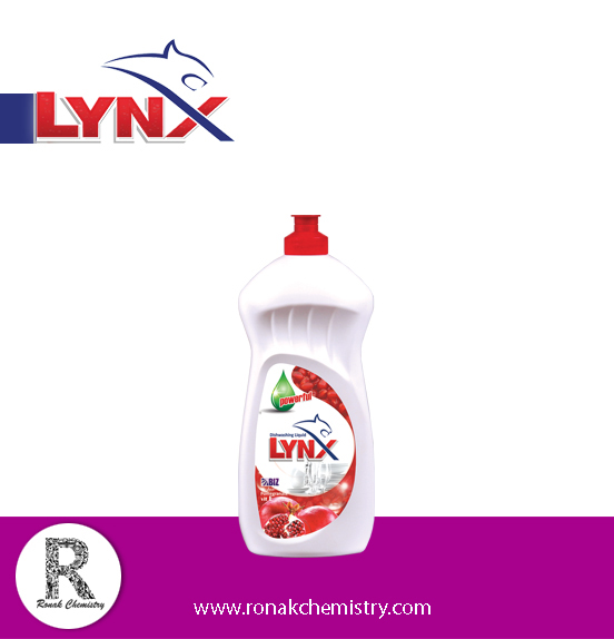 Linx dishwashing liquid with pomegranate scent half liter